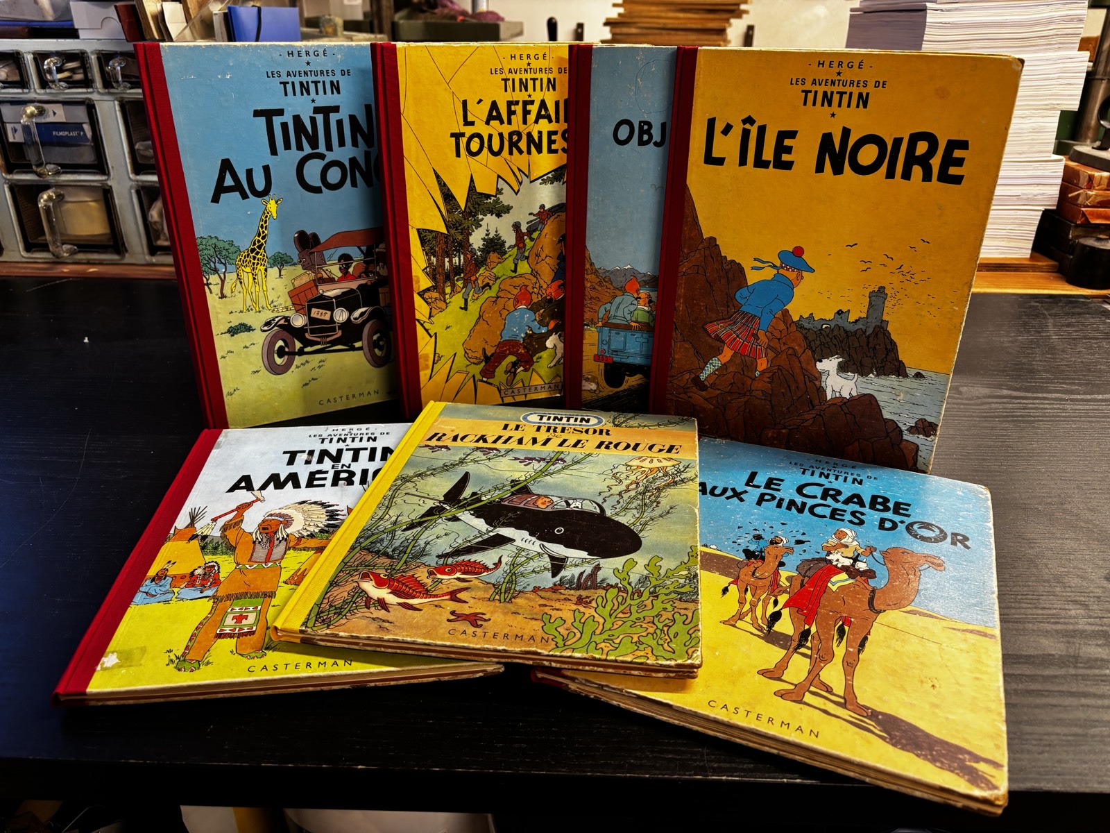 Vieux livres à restaurer – Page à Page